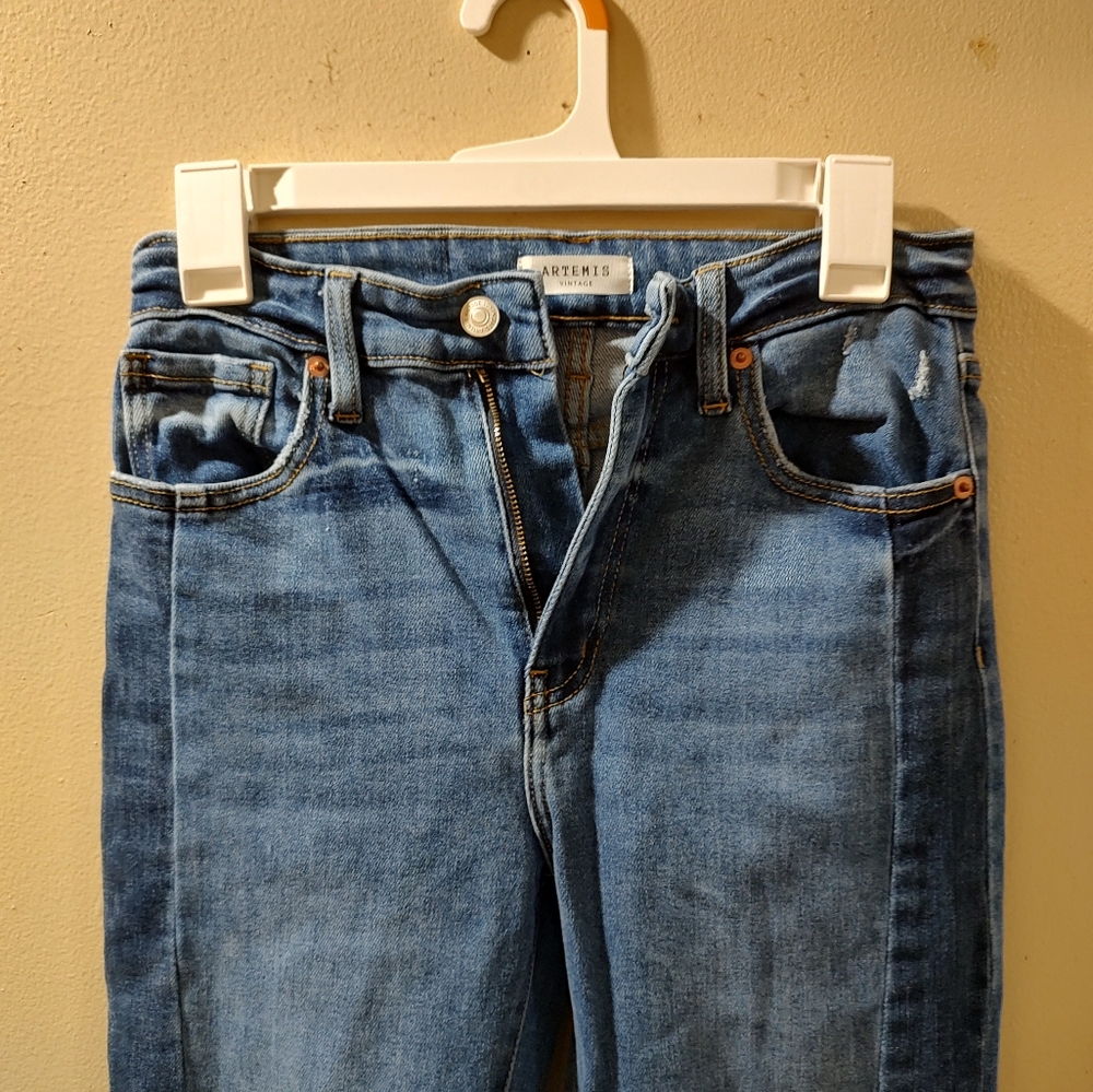 Artemis Design Co Blue Straight Leg Jeans